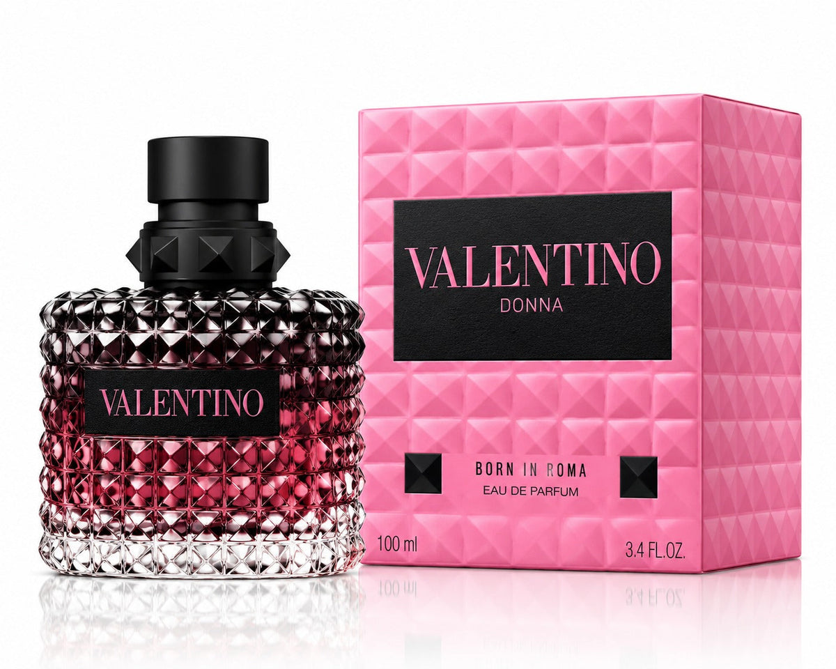 Valentino Donna Born In Roma Intense Eau De Parfum – 100ml (3.4 fl. oz.) Long-Lasting Warm Floral Fragrance