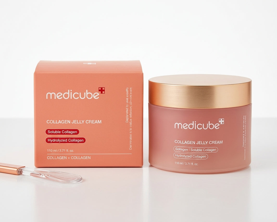 Medicube Collagen Jelly Cream – Hydrating & Firming Glass Skin Moisturizer (110ml / 3.71 fl. oz.)