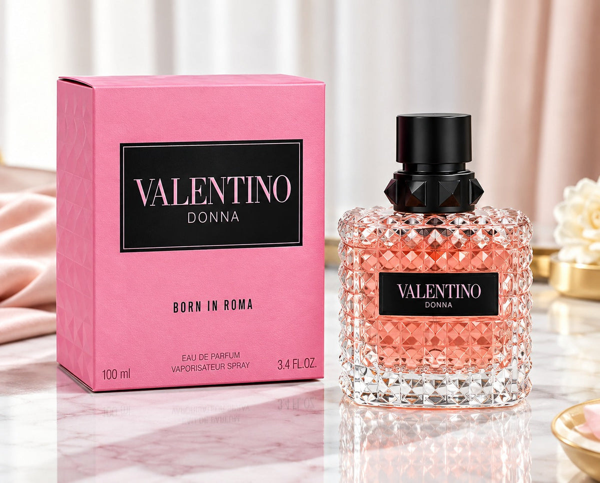 Valentino Donna Born In Roma Eau De Parfum – 100ml (3.4 fl. oz.) Long-Lasting Floral Fragrance