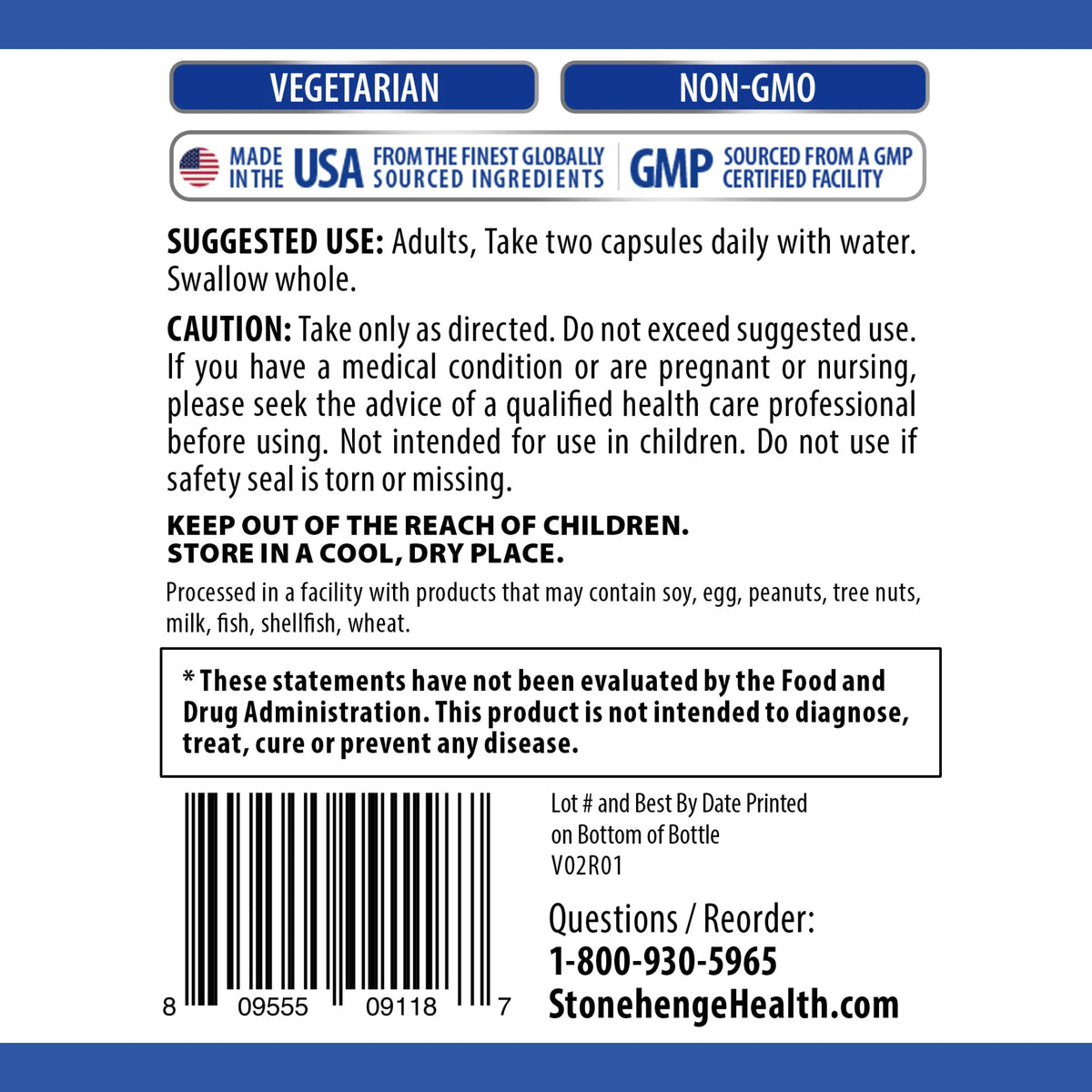 Stonehenge Health Dynamic Mushroom Complex - 60 Veggie Capsules