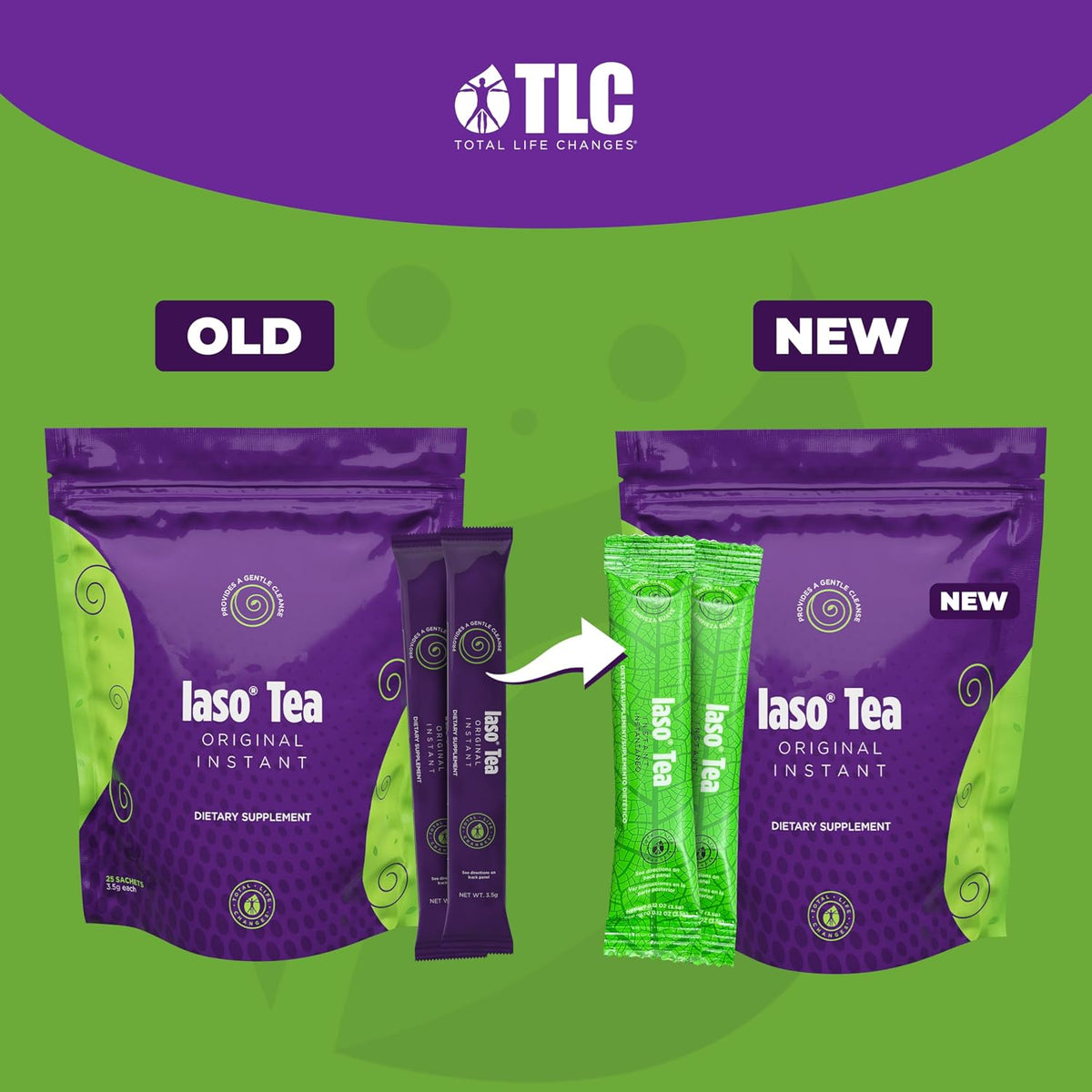 TLC Iaso Tea Original Instant Gentle Cleanse Dietary Supplement