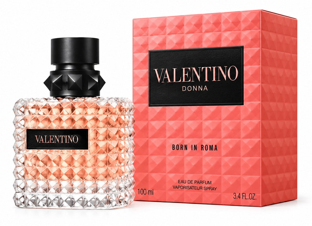 Valentino Donna Born In Roma Coral Fantasy Eau De Parfum – 100ml (3.4 fl. oz.) Long-Lasting Fruity Floral Fragrance