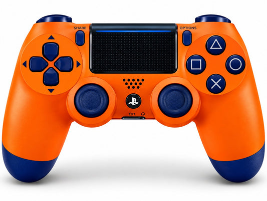 Official Sony DualShock 4 Wireless Controller for PS4 - Sunset Orange