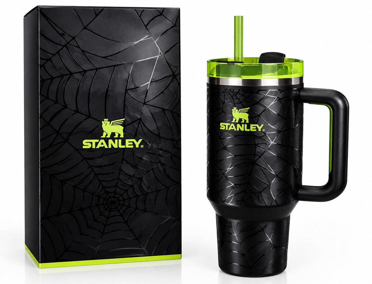 Stanley The Quencher H2.0 FlowState Tumbler - Spider Web Halloween Edition 40 oz