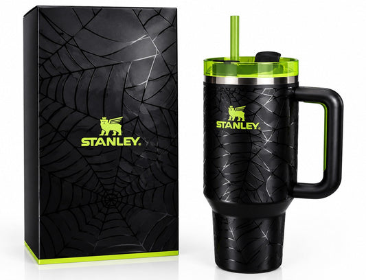 Stanley The Quencher H2.0 FlowState Tumbler - Spider Web Halloween Edition 40 oz
