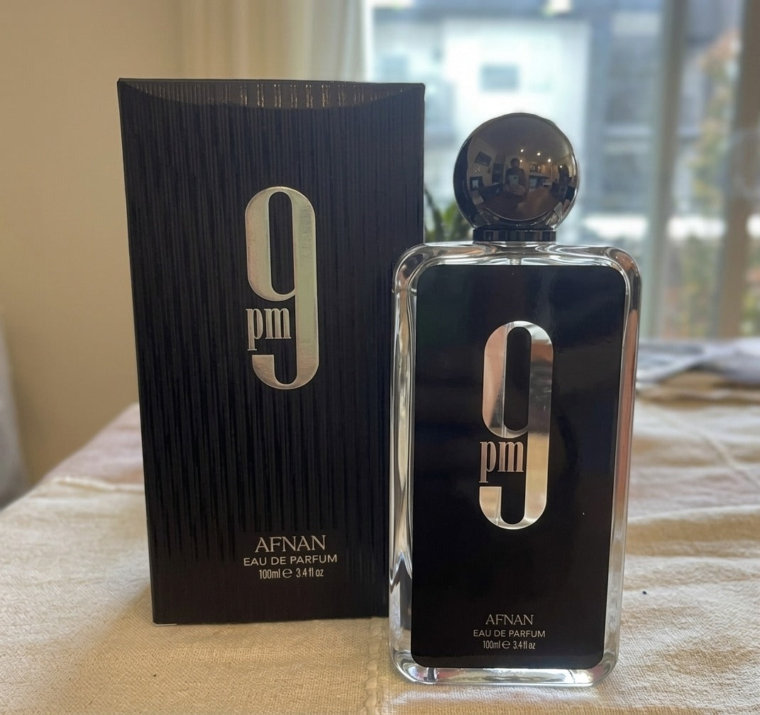 Afnan 9 PM Eau De Parfum – 100ml / 3.4 fl. oz. Spray