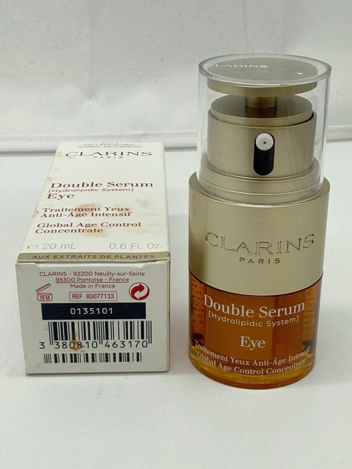 Clarins Double Serum Eye Global Age Control Concentrate - 20ml / 0.6 Fl. Oz.